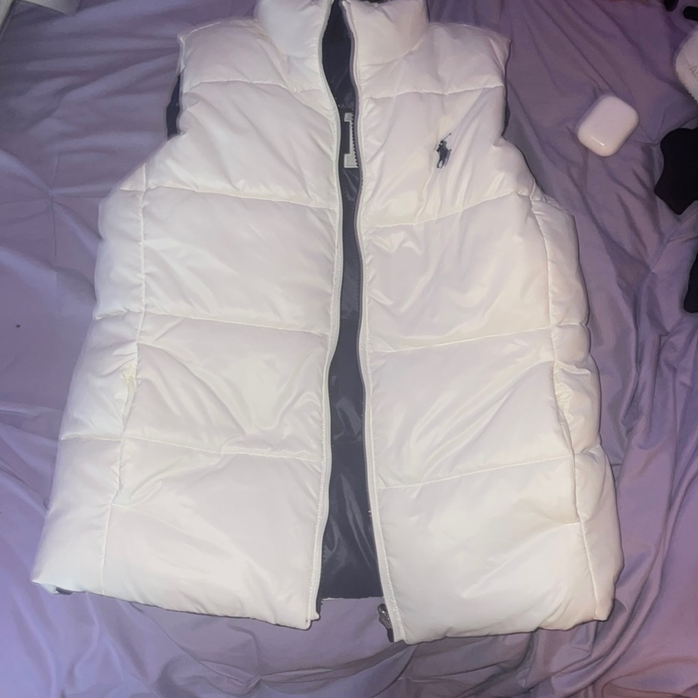 double sided ralph lauren polo vest